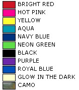 Reminder Band Colors