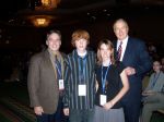 Eric, Lucas, & Karis, with James Dobson