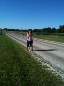 Karis and Lana Off To School